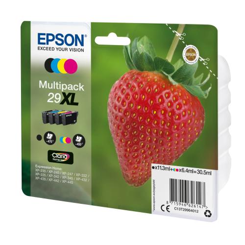 Epson Claria Home Multipack 29XL BK/C/M/Y                  T 2996