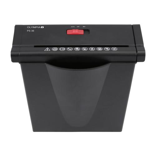 Olympia PS 36 Aktenvernichter schwarz