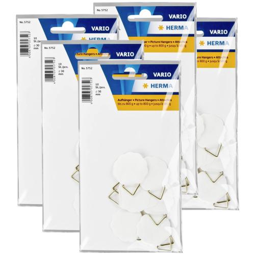 5x1 Herma Bildaufhänger 30 mm wasserlöslich gummiert      5752