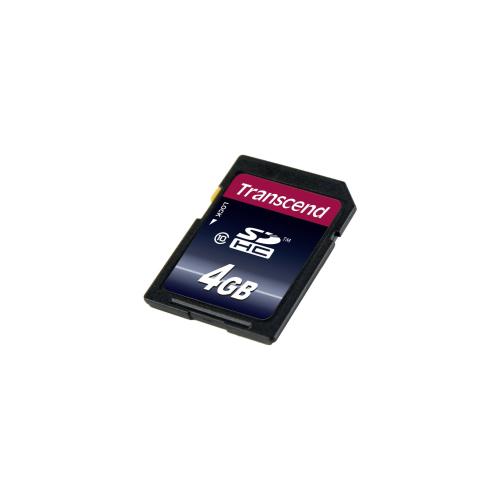 25x1 Transcend SDHC          4GB Class 10              TS4GSDHC10