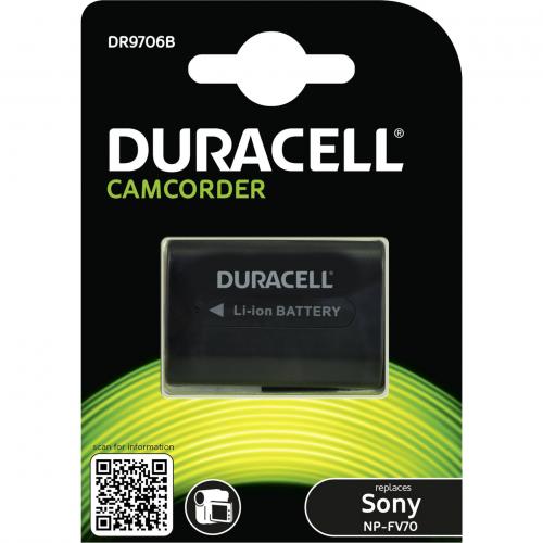Duracell Li-Ion Akku 1640 mAh für Sony NP-FV70