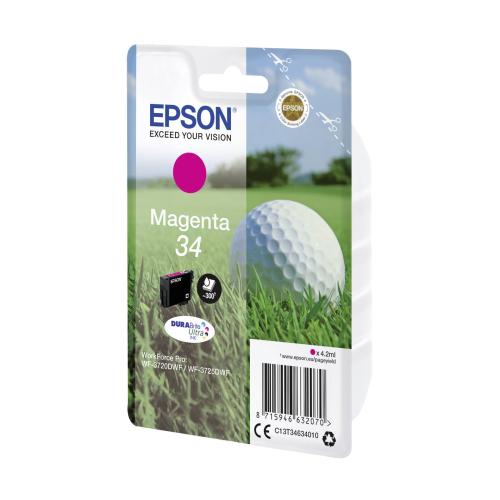 Epson Tintenpatrone magenta DURABrite Ultra Ink 34    T 3463