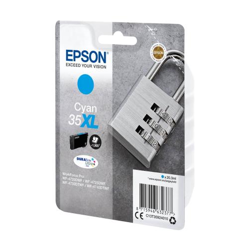 Epson Tintenpatrone cyan DURABrite Ultra Ink 35 XL T 3592