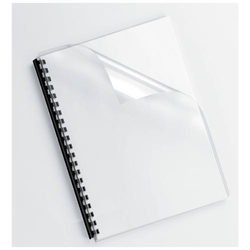 Fellowes Deckblatt A4 transparent 240 Mikron