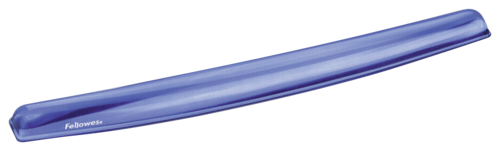 Fellowes Crystal Gel Tastatur Handgelenkauflage blau