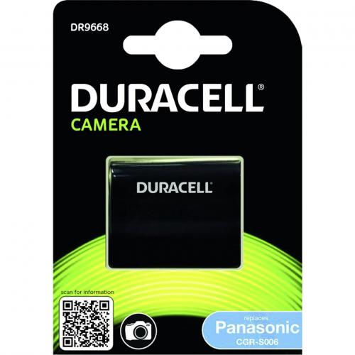 Duracell Li-Ion Akku 750 mAh für Panasonic CGA-S006