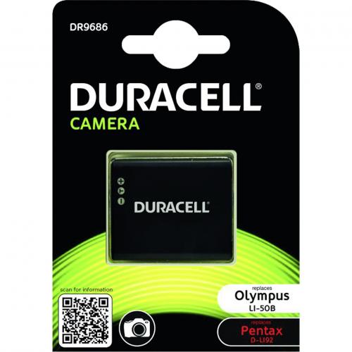 Duracell Li-Ion Akku 770 mAh für Olympus LI-50B Pentax D-LI92
