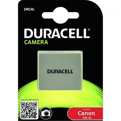 Duracell Li-Ion Akku 720 mAh für Canon NB-4L