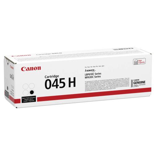 Canon Toner Cartridge 045 H BK schwarz