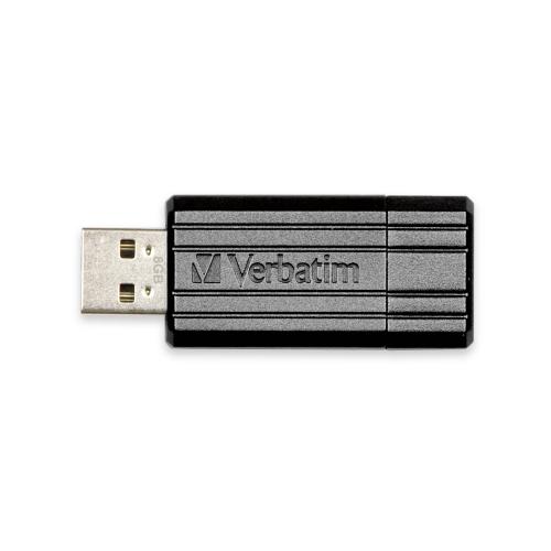 10x1 Verbatim Store n Go     8GB Pinstripe USB 2.0 black