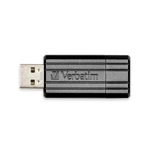 10x1 Verbatim Store n Go    16GB Pinstripe USB 2.0 black