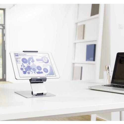 Durable Tablet Holder TABLE metallic silber          8930-23