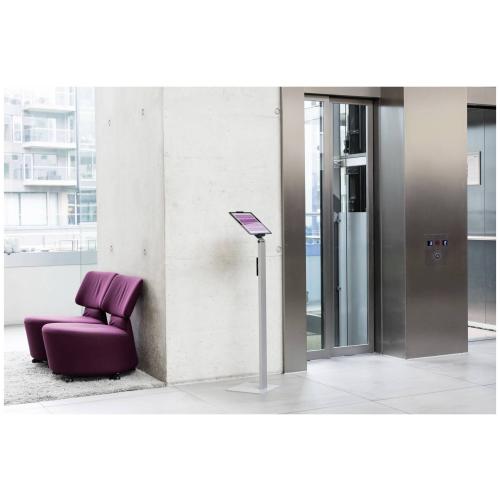 Durable Tablet Holder FLOOR metallic silber          8932-23