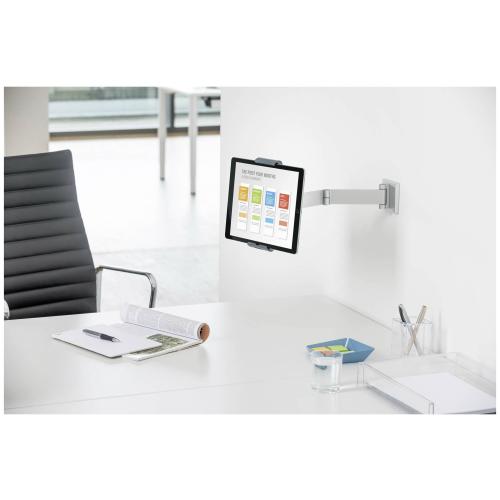 Durable Tablet Holder WALL ARM metallic silber          8934-23