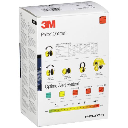 Peltor Optime I H510A Kapselgehörschutz 27 dB gelb