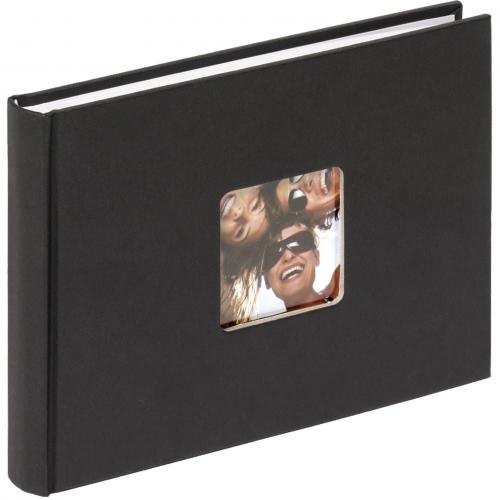 Walther Fun schwarz        22x16 40 Seiten Buchalbum       FA207B