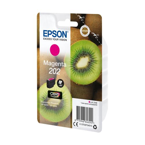 Epson Tintenpatrone magenta Claria Premium 202        T 02F3