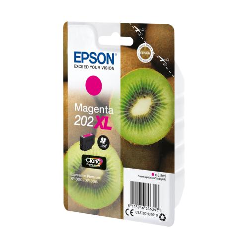 Epson Tintenpatrone magenta Claria Premium 202 XL     T 02H3