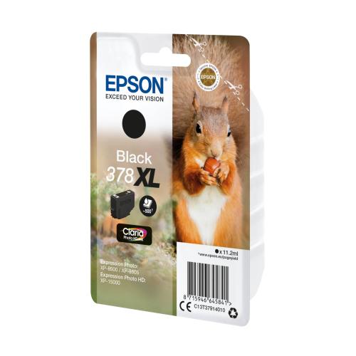 Epson Tintenpatrone schwarz Claria Photo HD 378 XL    T 3791