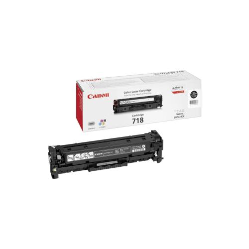 Canon Toner Cartridge 718 BK schwarz