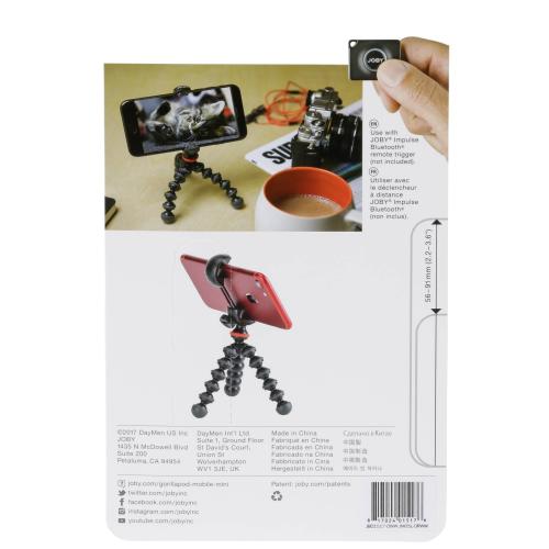 Joby GorillaPod Mobile Mini schwarz/charcoal