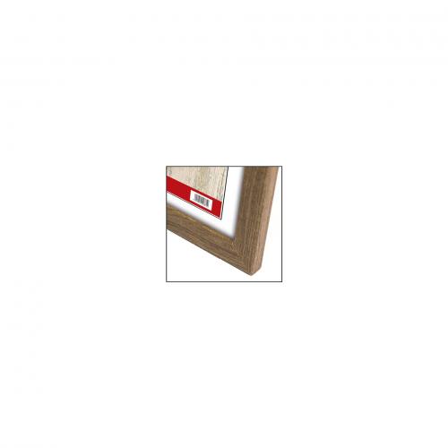 1x2 ZEP Photo Frame braun  15x20 Kunststoff Rahmen          M483B