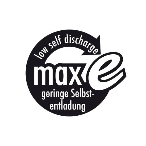 1x2 Ansmann maxE NiMH Akku 2500 Mignon AA 2400 mAh