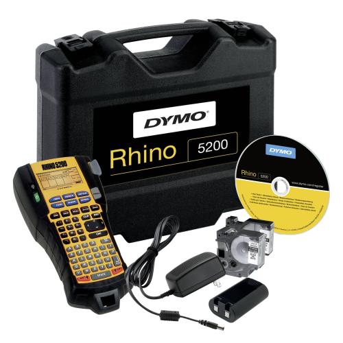 Dymo Rhino 5200 im stabilen Hartschalenkoffer