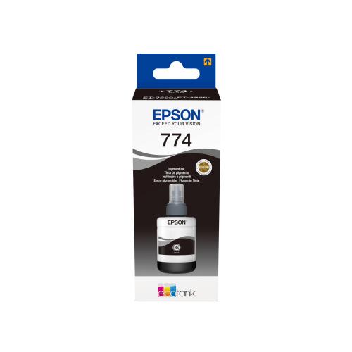 Epson Tinte schwarz T 774 140 ml              T 7741