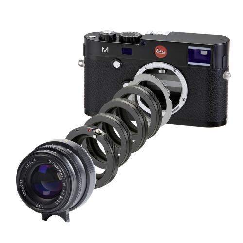 Novoflex Visoflex II/III an Leica M Zwischenringsatz