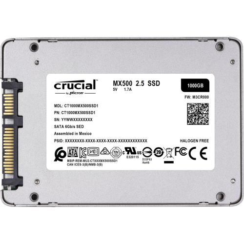 Crucial MX500 SSD 2,5" 1TB