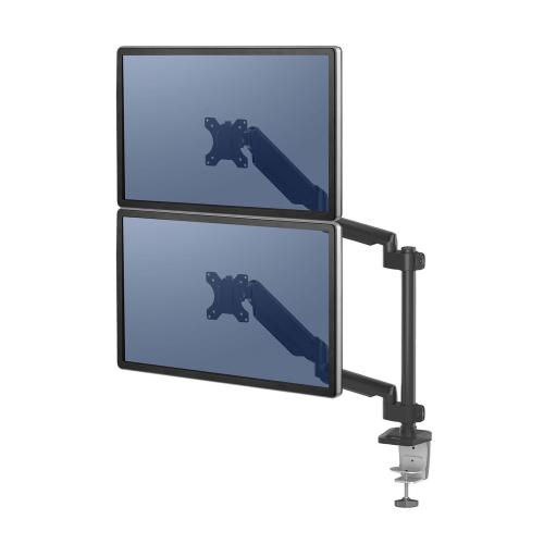 Fellowes Platinum Series Vertikaler Doppel Monitorarm