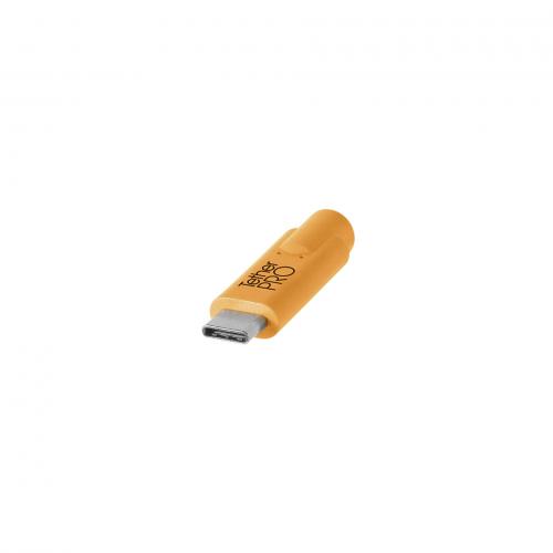 Tether Tools USB-C zu 3.0 Micro- B Right Angle 4,60m orange