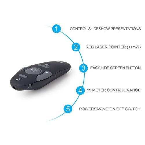 August LP205R Presenter mit Laserpointer