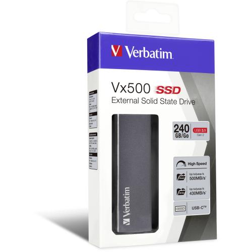Verbatim Store n Go Vx500  240GB SSD USB 3.1