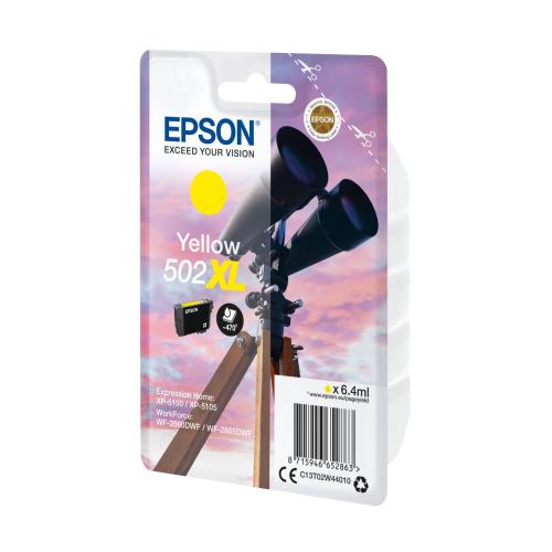 Epson Tintenpatrone yellow 502 XL                    T 02W4