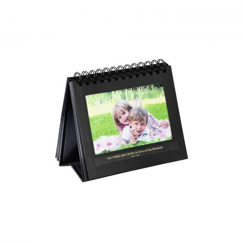 Hama Spiralbuch-Aufsteller 11x15 für 12 Bilder, schwarz      2470