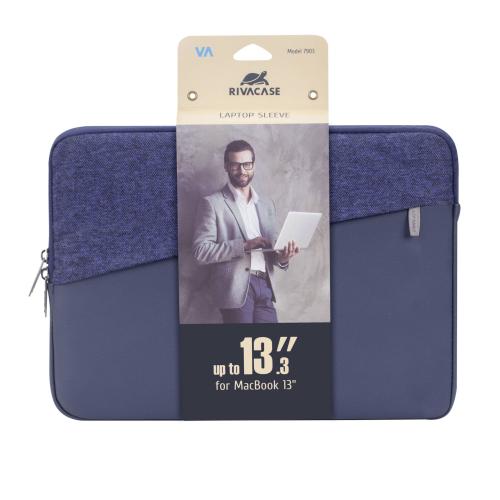 RIVACASE 7903 Laptop Sleeve 13.3" blau