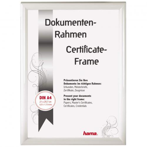 Hama Madrid weiß         21x29,7 Kunststoff DIN A4          66694