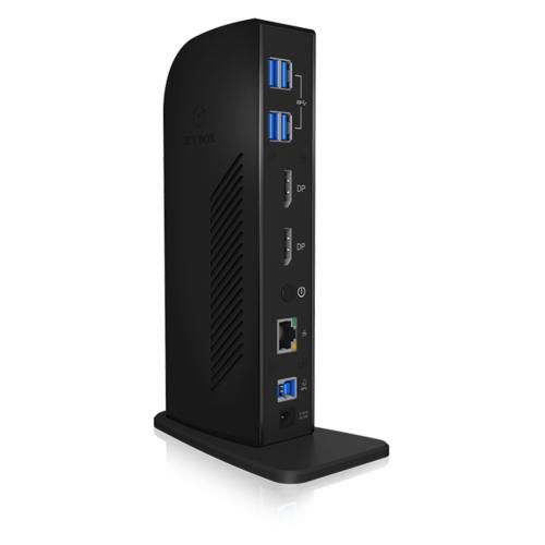 Raidsonic ICY BOX IB-DK2242AC Dockingstation mit Displayport