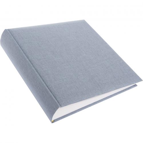 Goldbuch Summertime Trend2 30x31 100 weiße Seiten blau-grau 31607