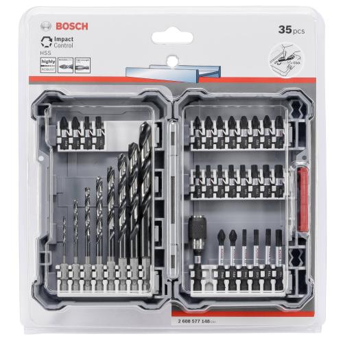 Bosch Impact Control HSS Bit-Set 35-tlg. 2608577148