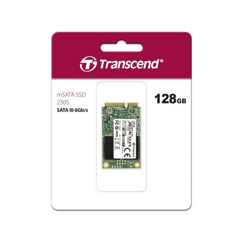 Transcend SSD MSA230S      128GB mSATA SATA III