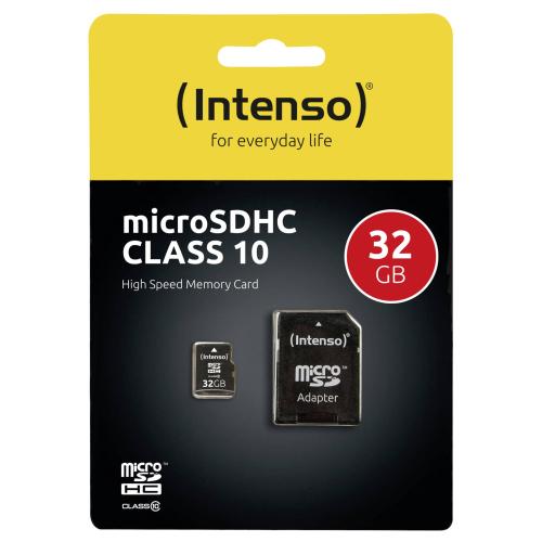 Intenso microSDHC           32GB Class 10