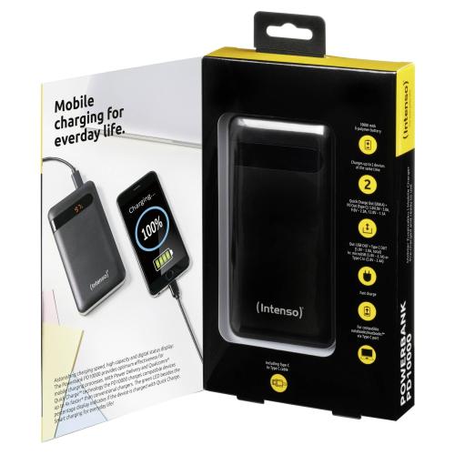 Intenso Powerbank PD10000 Power Delivery 10000 mAh schwarz