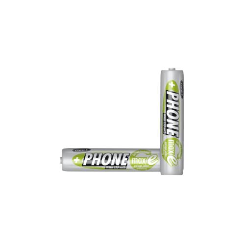 1x2 Ansmann maxE NiMH Akku Micro AAA 550 mAh DECT PHONE