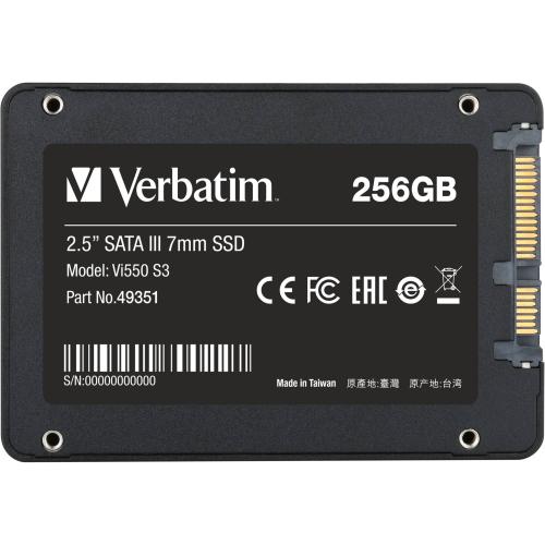 Verbatim Vi550 2,5" SSD    256GB SATA III