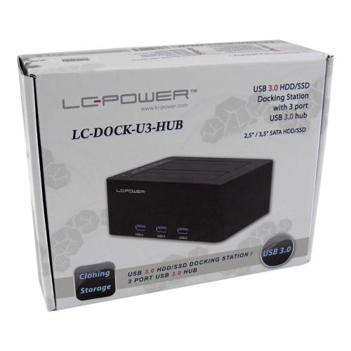 LC Power LC-DOCK-U3-HUB HDD docking station
