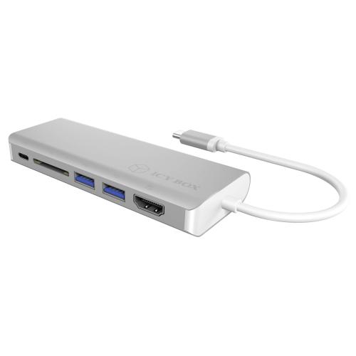 Raidsonic IB-DK4034-CPD USB Type-C Multiport Dockingst.