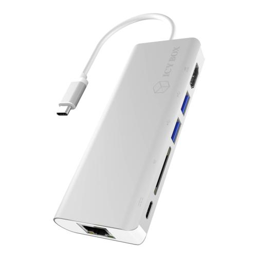 Raidsonic IB-DK4034-CPD USB Type-C Multiport Dockingst.